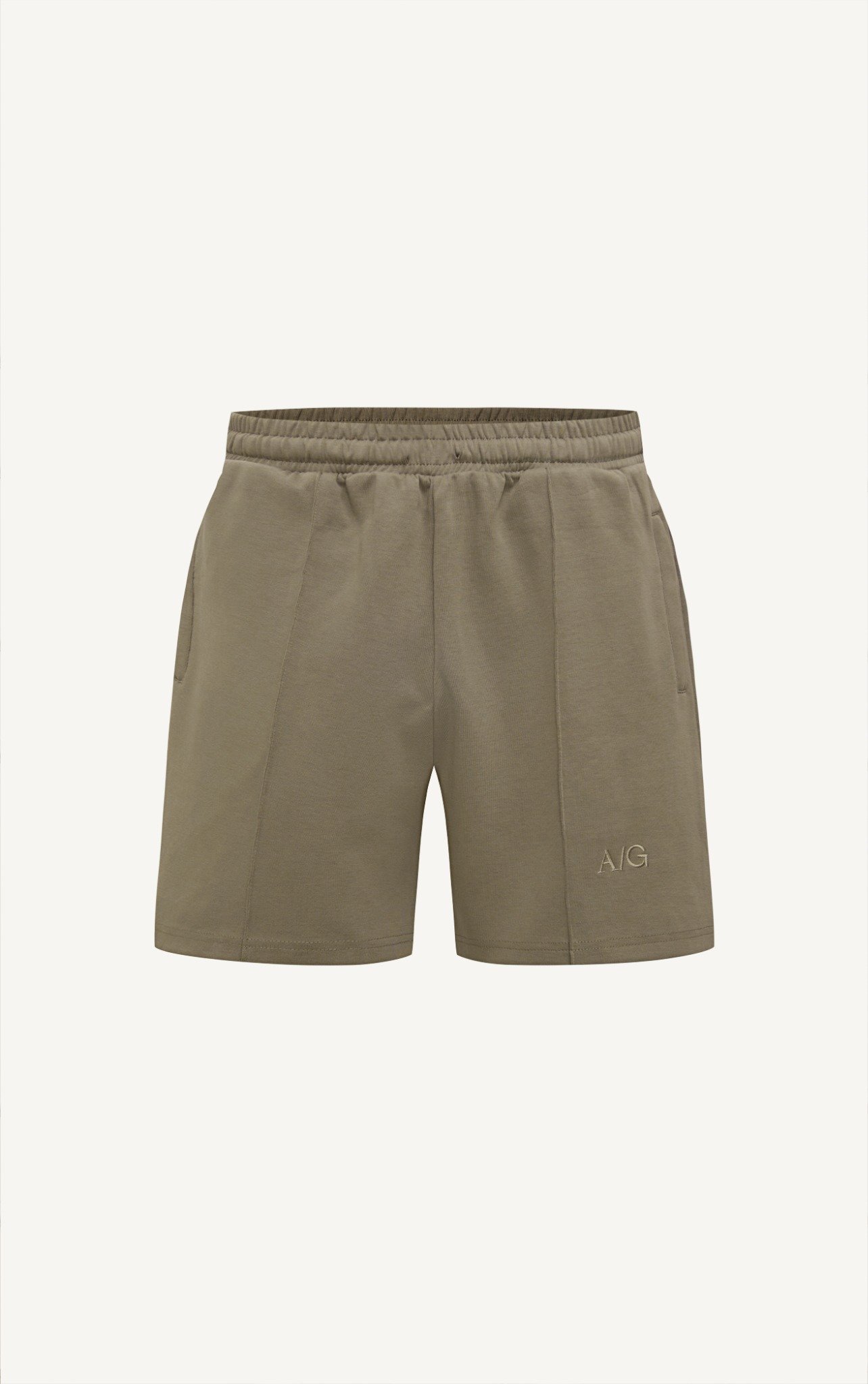 AG07 STUDIO LOOSE FIT BASIC SHORT - BROWN