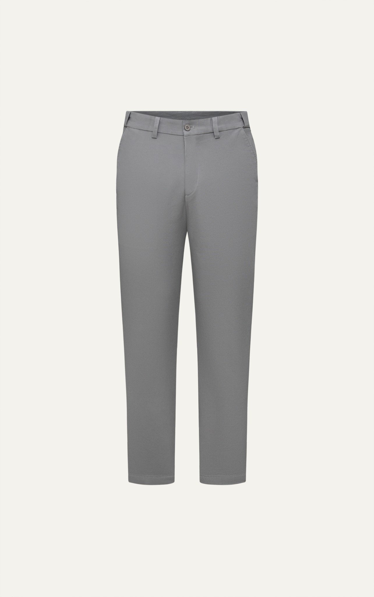 AG150 PREMIUM SLIMFIT KHAKI TROUSERS - LIGHT GREY