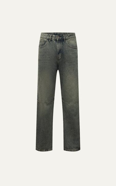  AG60 PREMIUM LOOSE FIT RELAX JEANS - DARK GREEN
