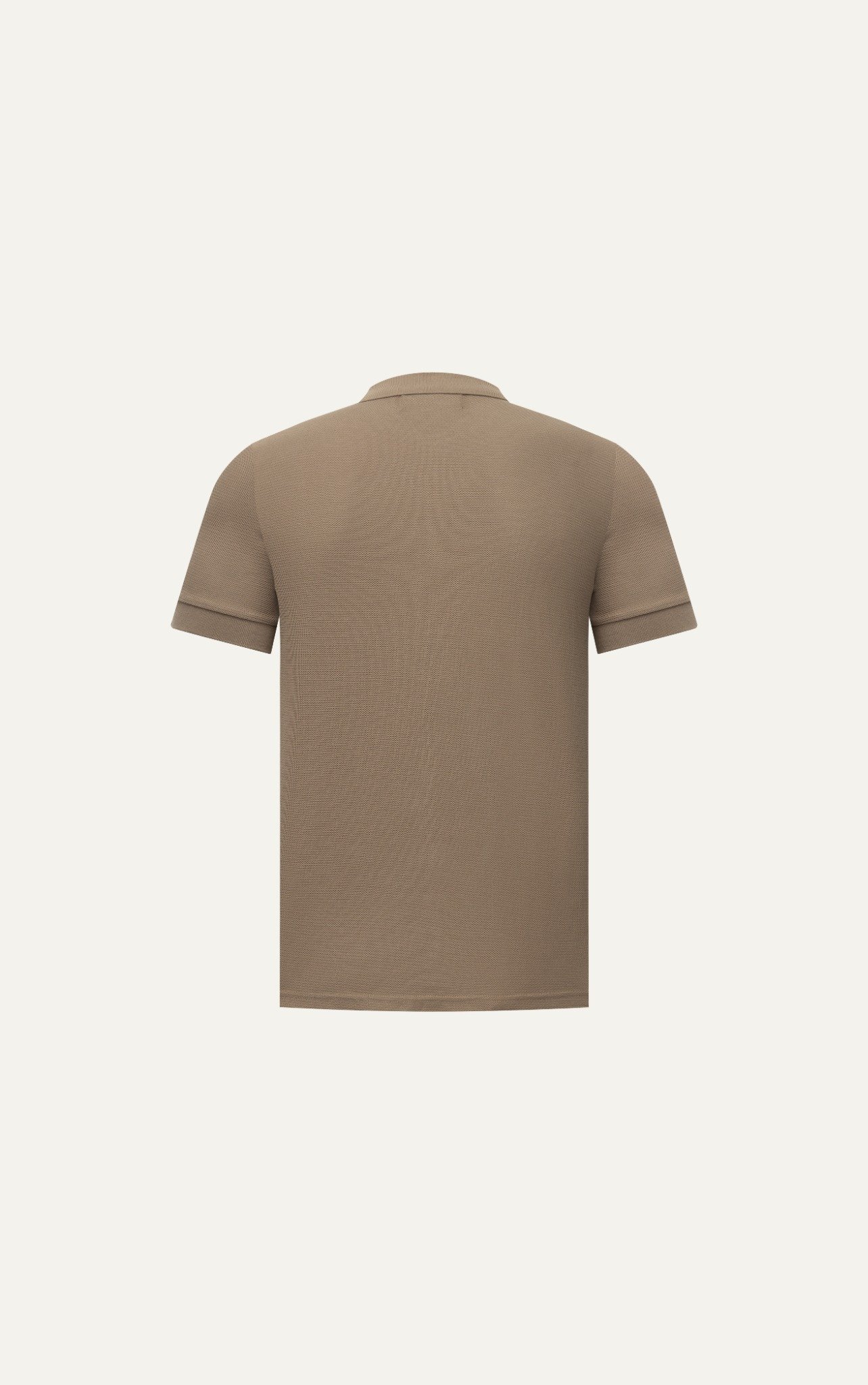 AG02 SIGNATURE SLIMFIT POLO - LIGHT BROWN