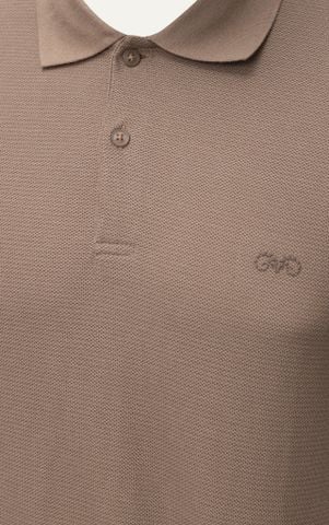 AG02 SIGNATURE SLIMFIT POLO - LIGHT BROWN