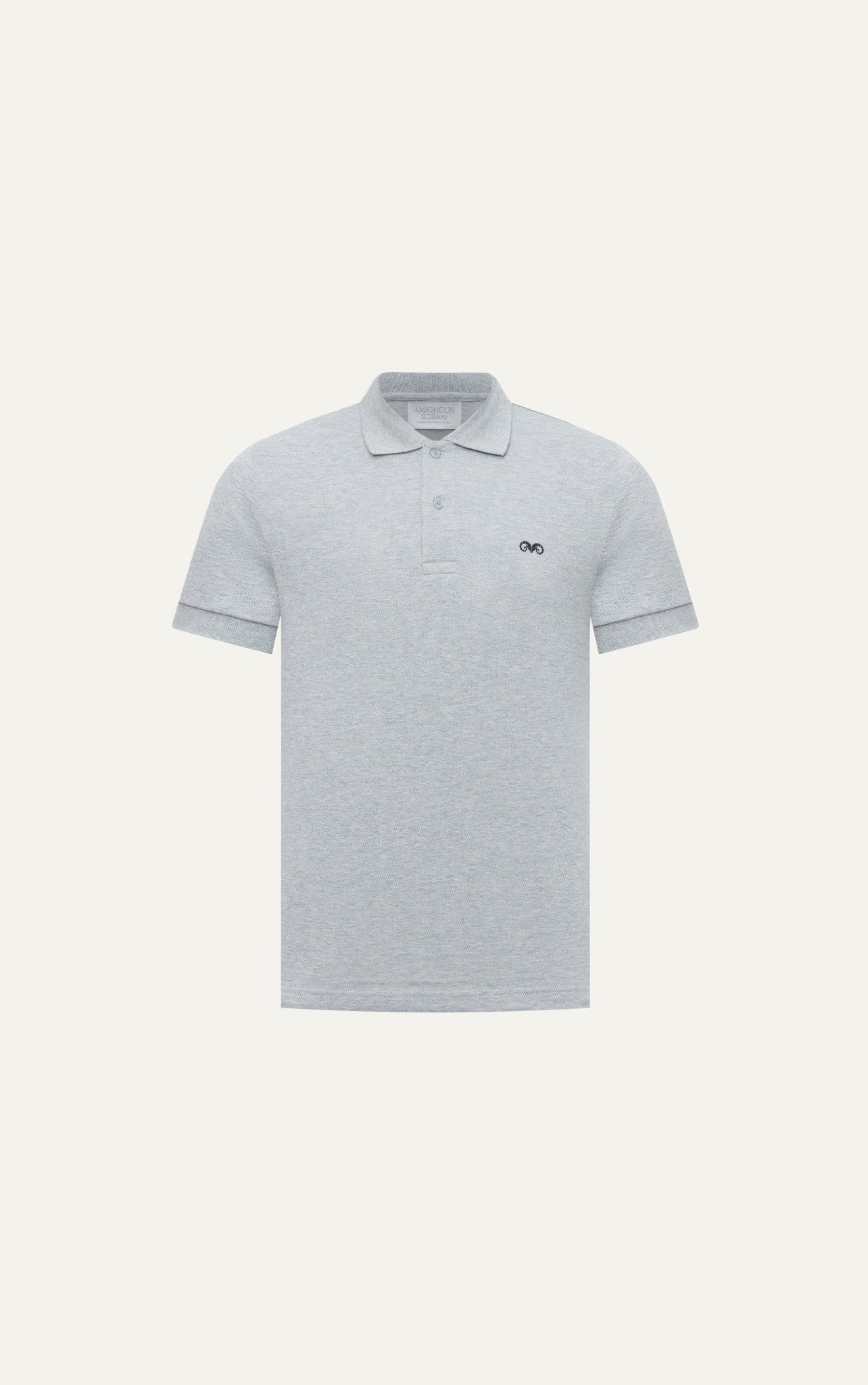 AG001 PREMIUM REGULAR FIT POLO - LIGHT GREY