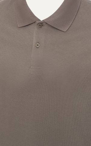 AG001 STUDIO LOOSE FIT BASIC POLO - OLIVE