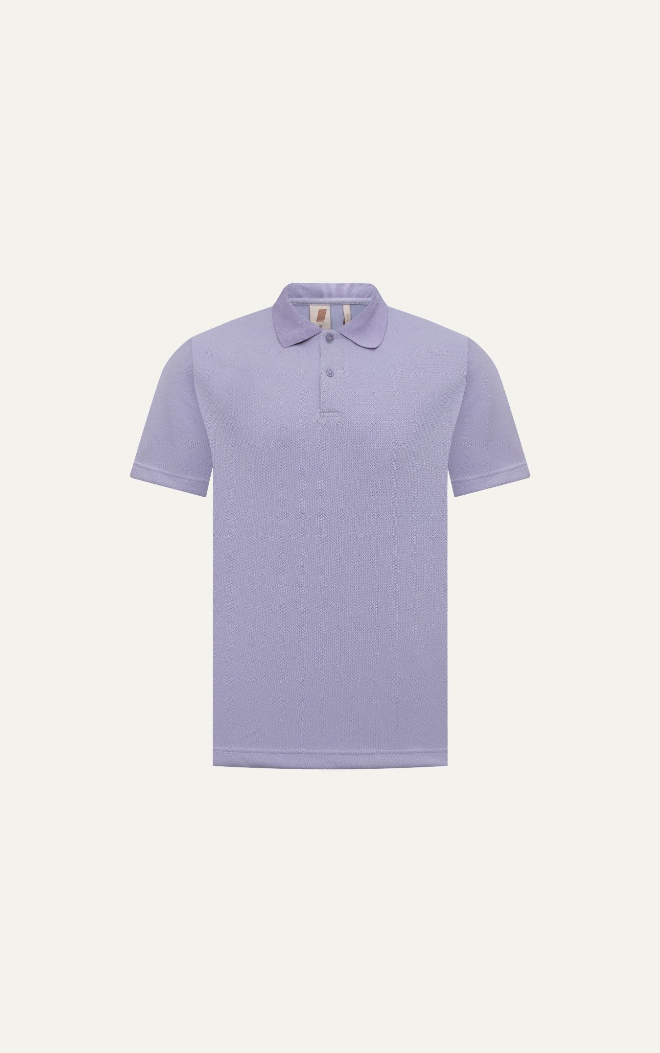 AG002 STUDIO LOOSE FIT BASIC POLO - PURPLE