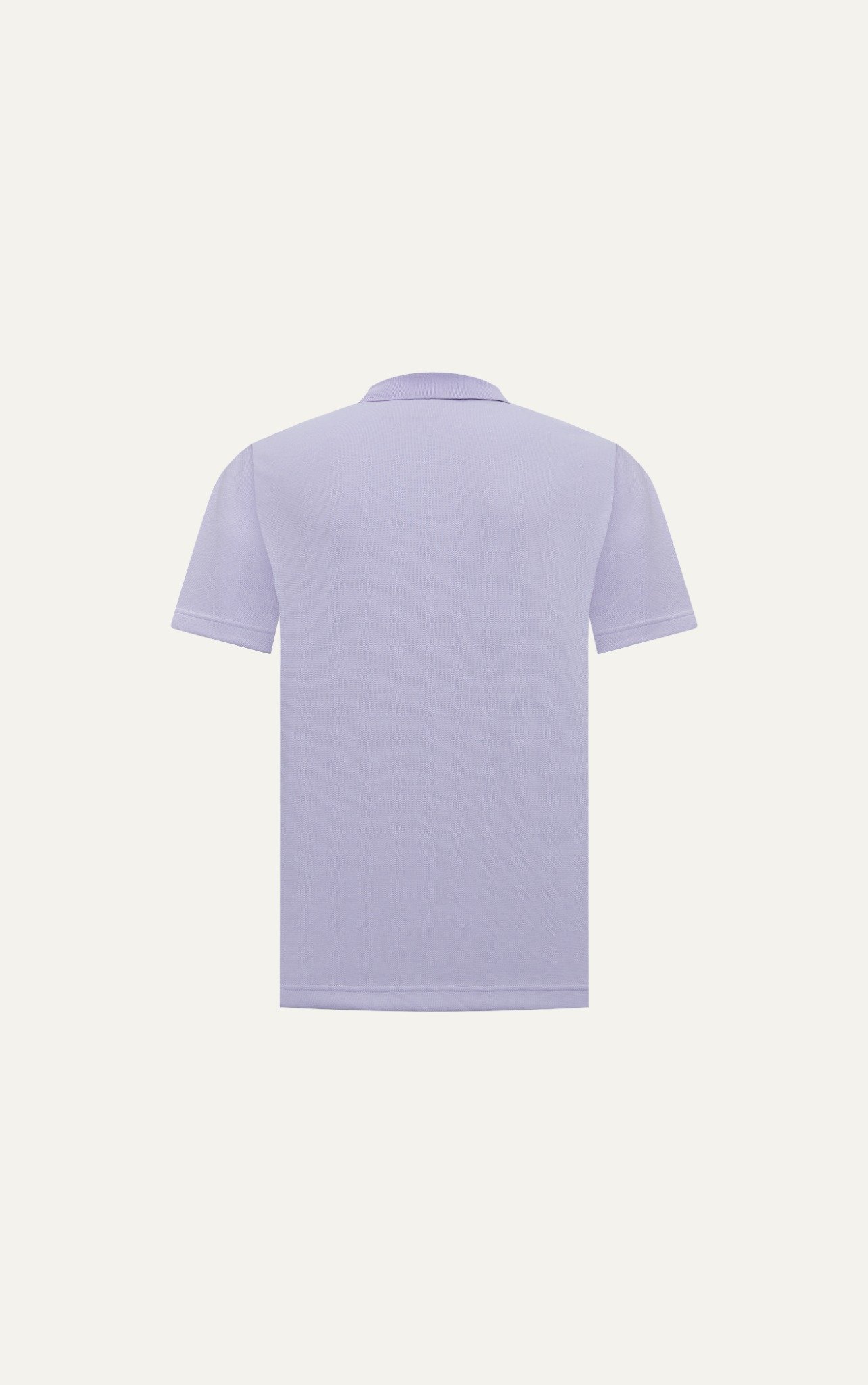 AG002 STUDIO LOOSE FIT BASIC POLO - PURPLE