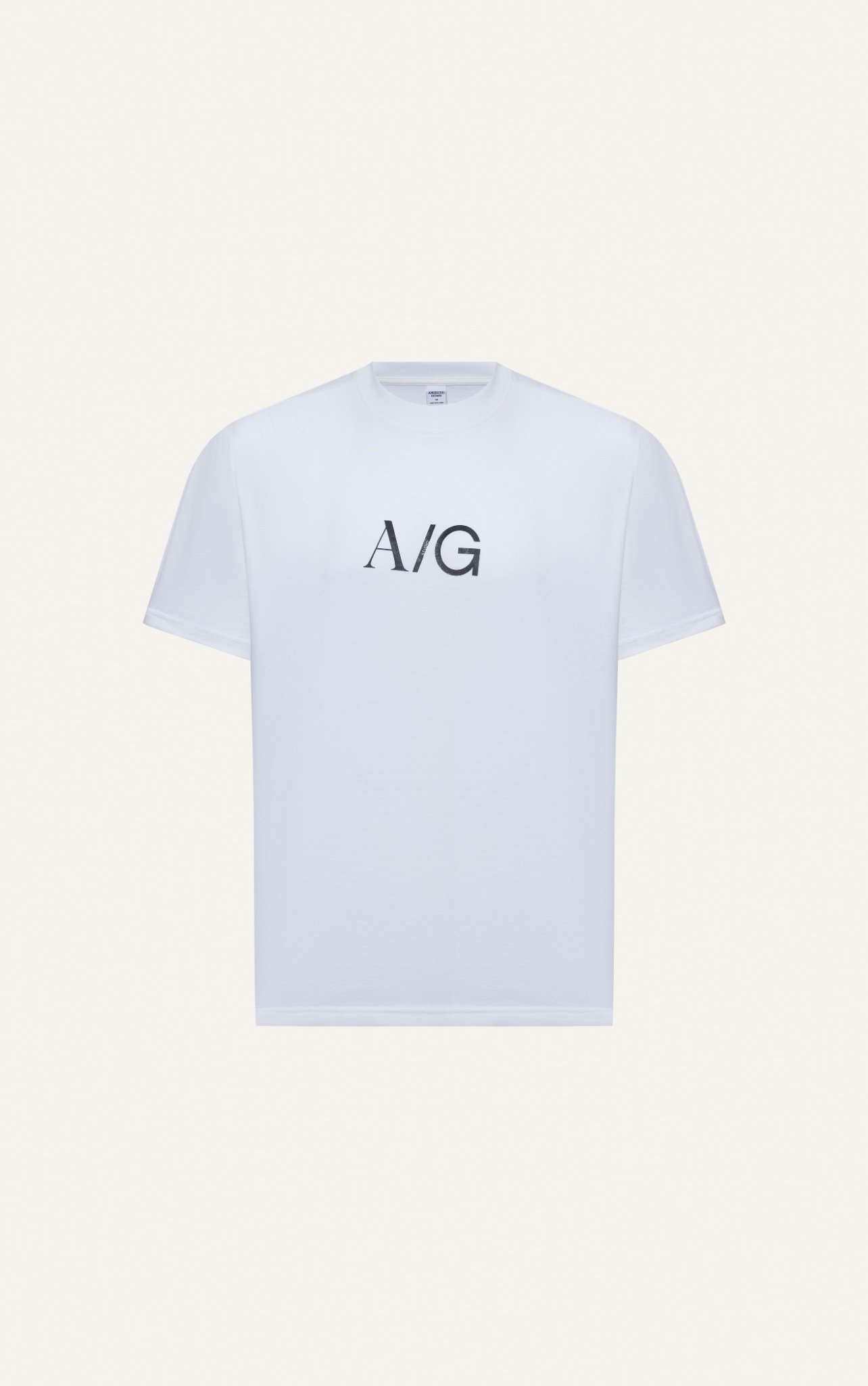 T738 FACTORY LOOSE FIT BIG LOGO T-SHIRT - WHITE