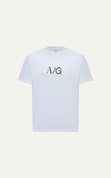  T738 FACTORY LOOSE FIT BIG LOGO T-SHIRT - WHITE