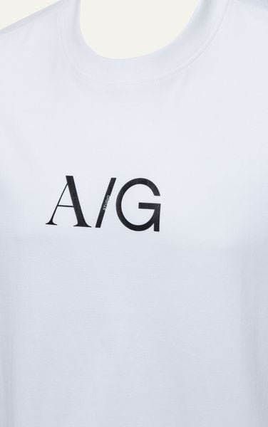  T738 FACTORY LOOSE FIT BIG LOGO T-SHIRT - WHITE 
