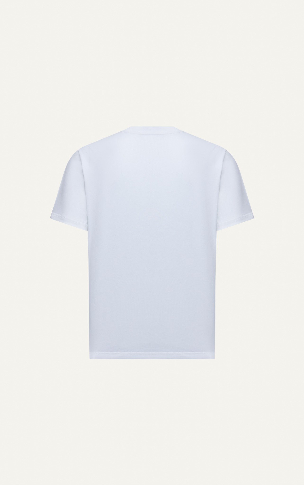 T738 FACTORY LOOSE FIT BIG LOGO T-SHIRT - WHITE