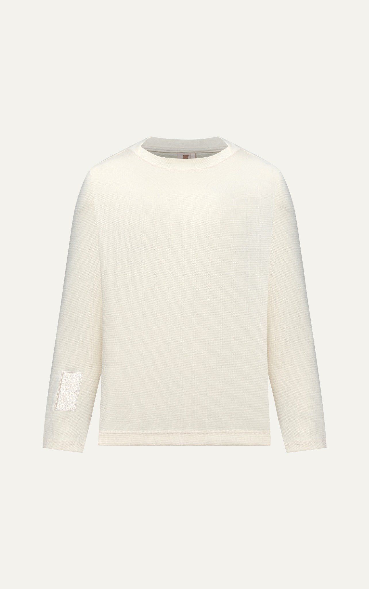  AG05 STUDIO LOOSE FIT LONG SLEEVED T-SHIRT - OFF WHITE 