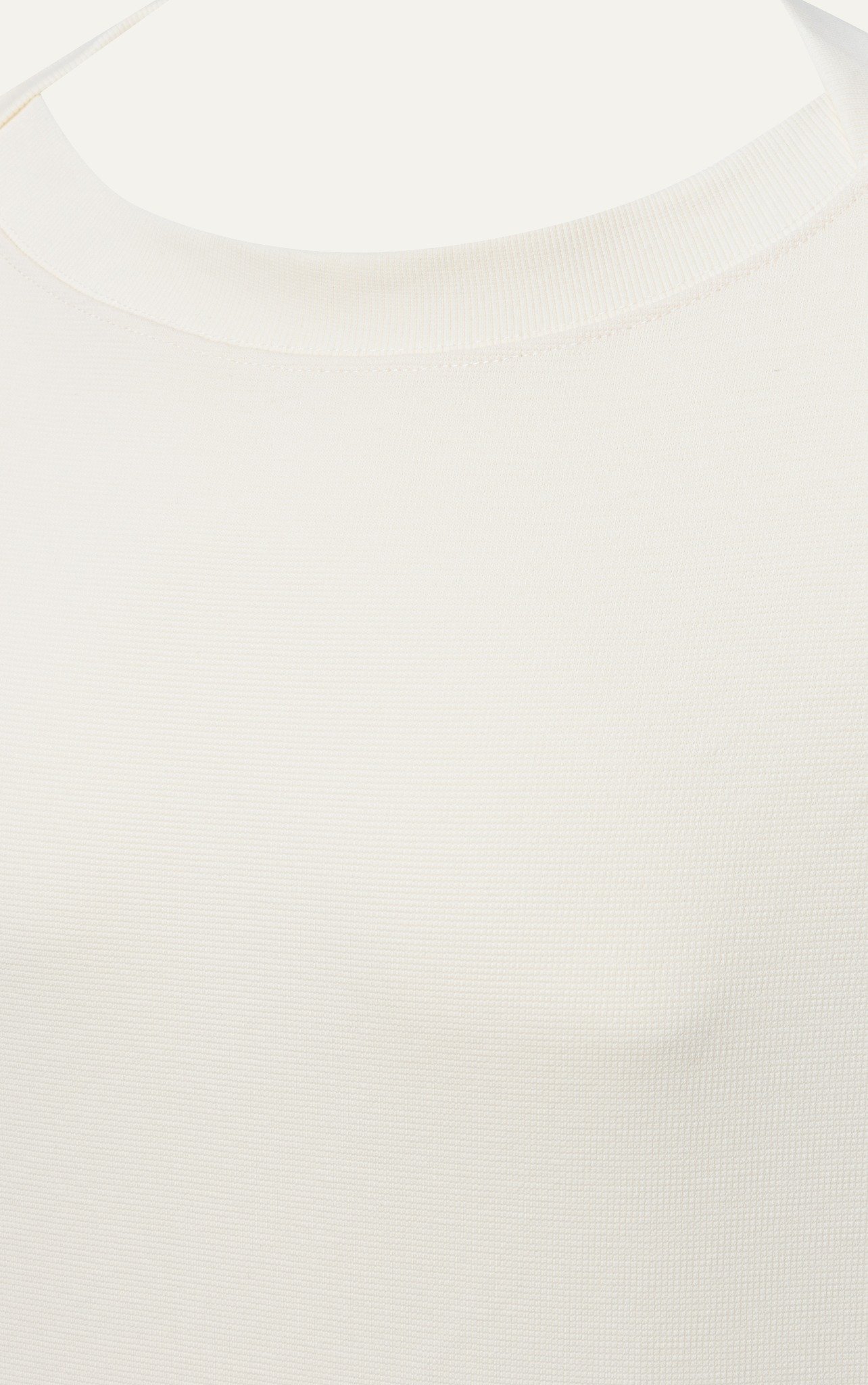 AG05 STUDIO LOOSE FIT LONG SLEEVED T-SHIRT - OFF WHITE