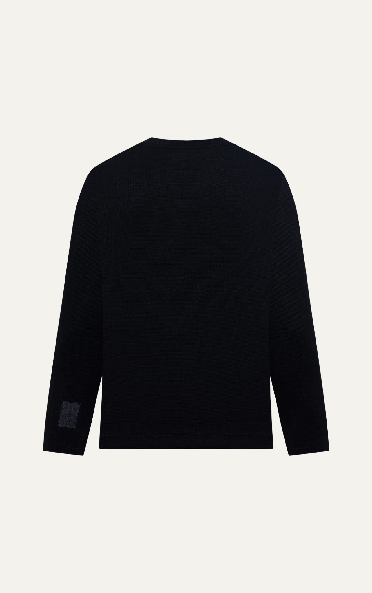 AG05 STUDIO LOOSE FIT LONG SLEEVED T-SHIRT - BLACK