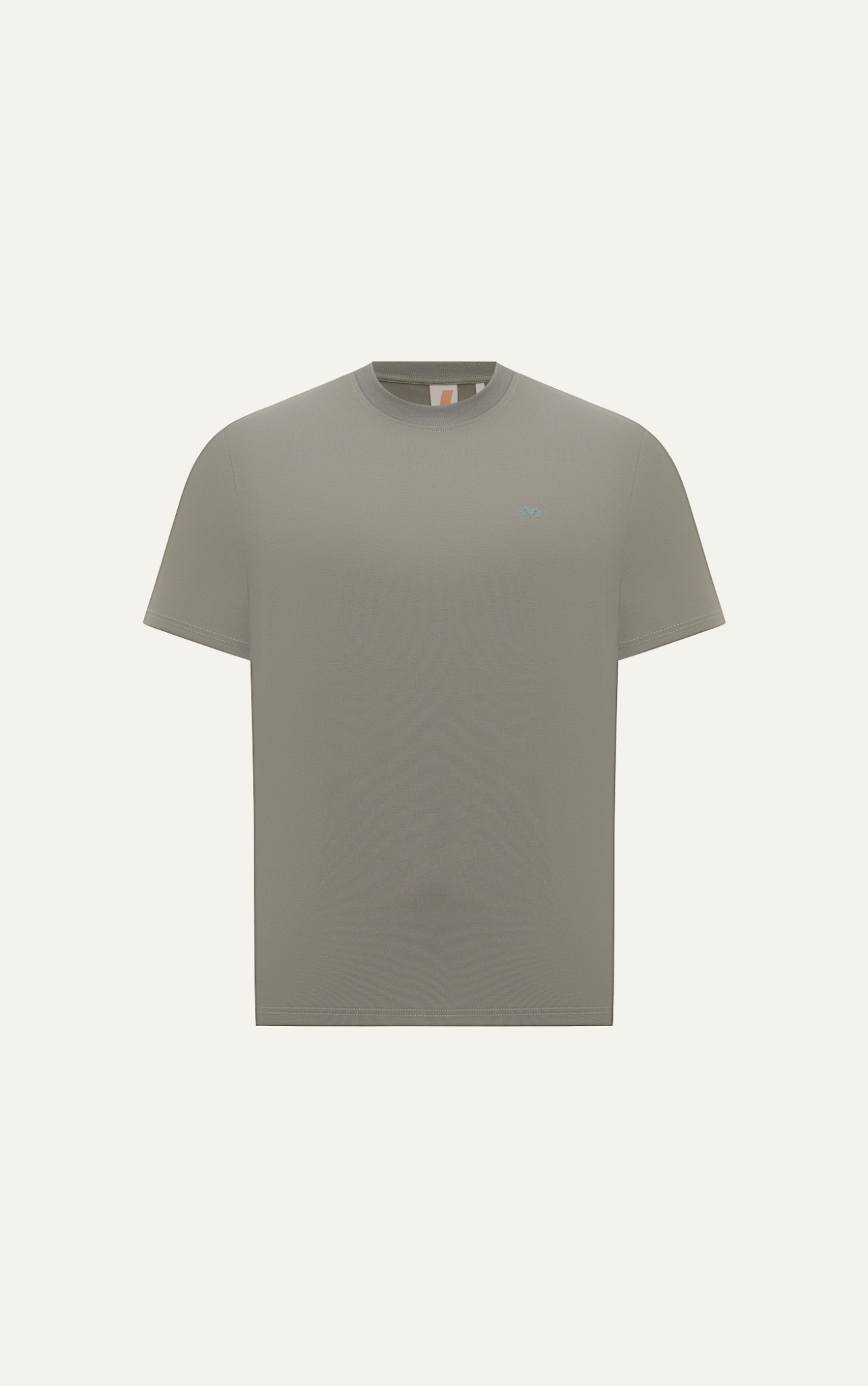 AGTL02 STUDIO REGULAR FIT BASIC T-SHIRT - OLIVE