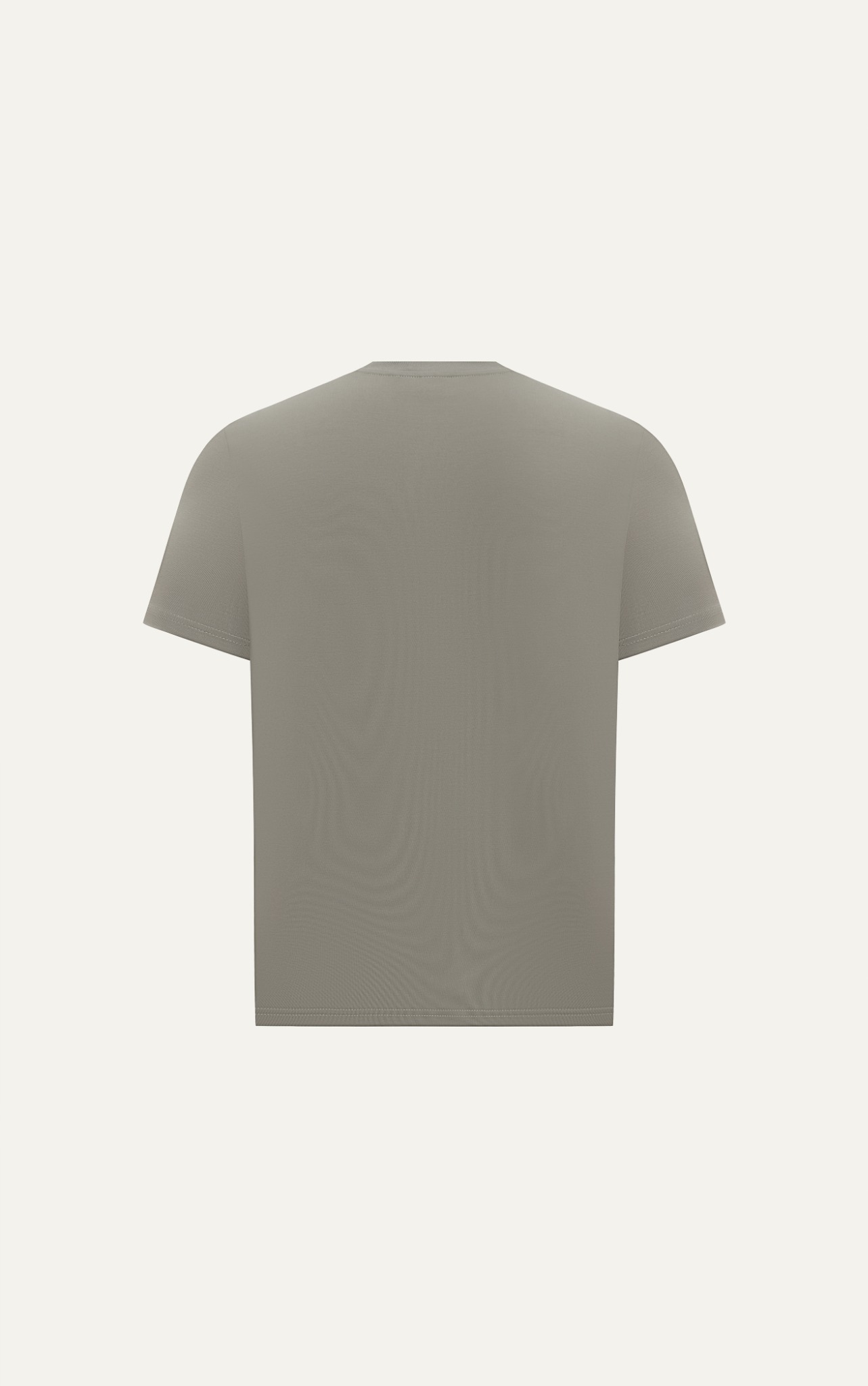 AGTL02 STUDIO REGULAR FIT BASIC T-SHIRT - OLIVE