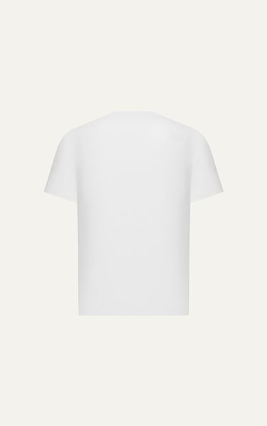  AGTL02 STUDIO REGULAR FIT BASIC T-SHIRT - WHITE 