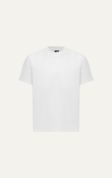  AGTL02 STUDIO REGULAR FIT BASIC T-SHIRT - WHITE