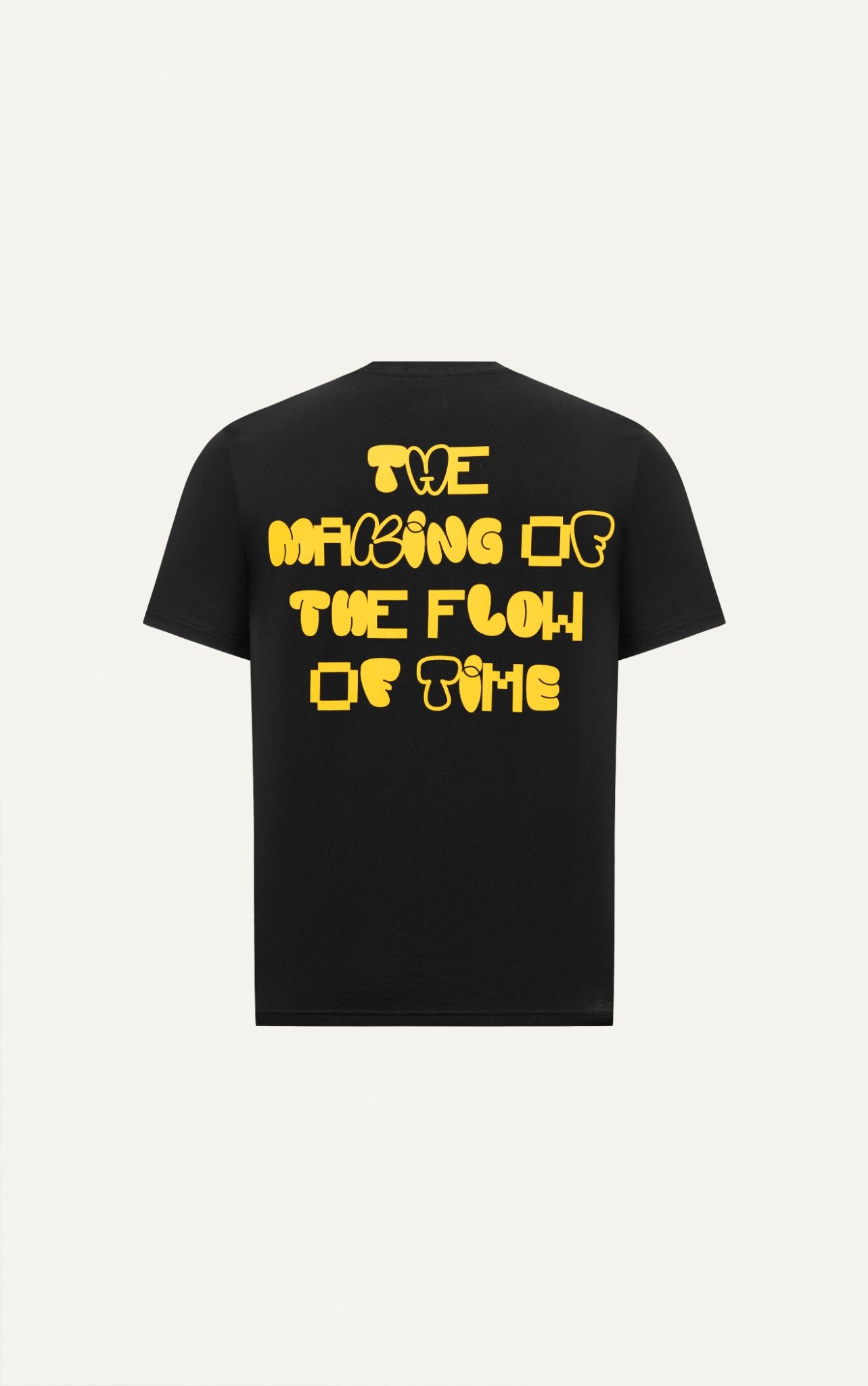 AG06 STUDIO LOOSE FIT PRINTED TFOT T-SHIRT - BLACK