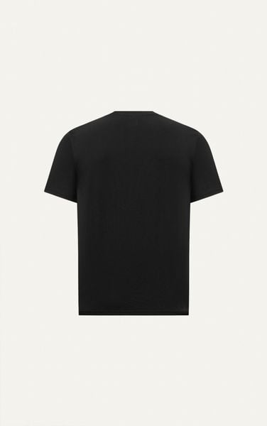  AGTL02 STUDIO REGULAR FIT BASIC T-SHIRT - BLACK 