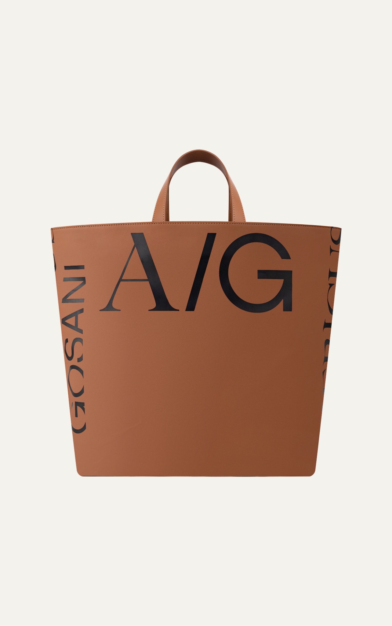 A/G SIGNATURE BAG IN BROWN