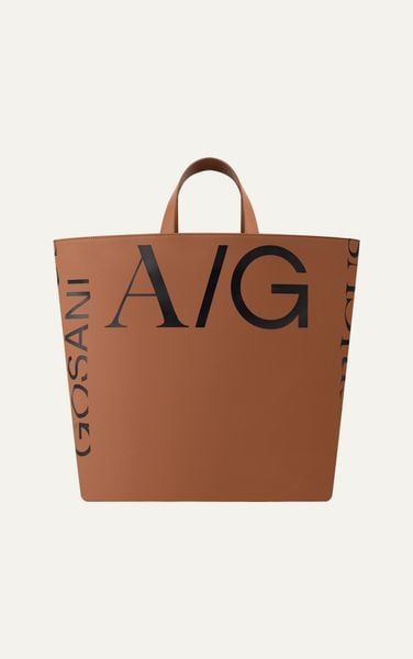  A/G SIGNATURE BAG IN BROWN