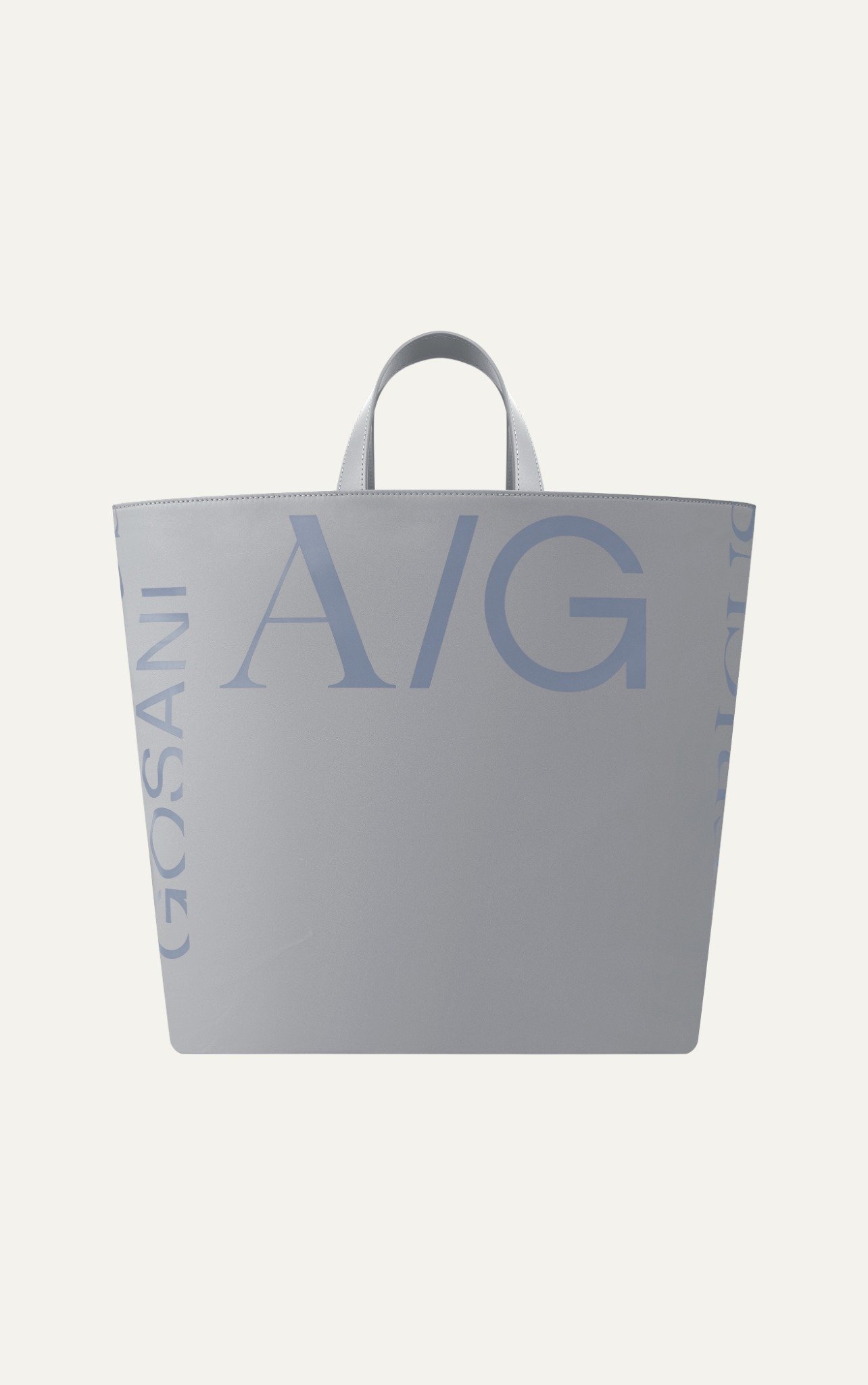 A/G SIGNATURE BAG IN LIGHT GRAY