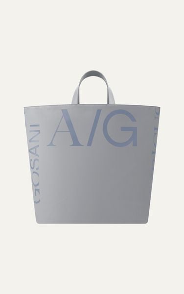  A/G SIGNATURE BAG IN LIGHT GRAY
