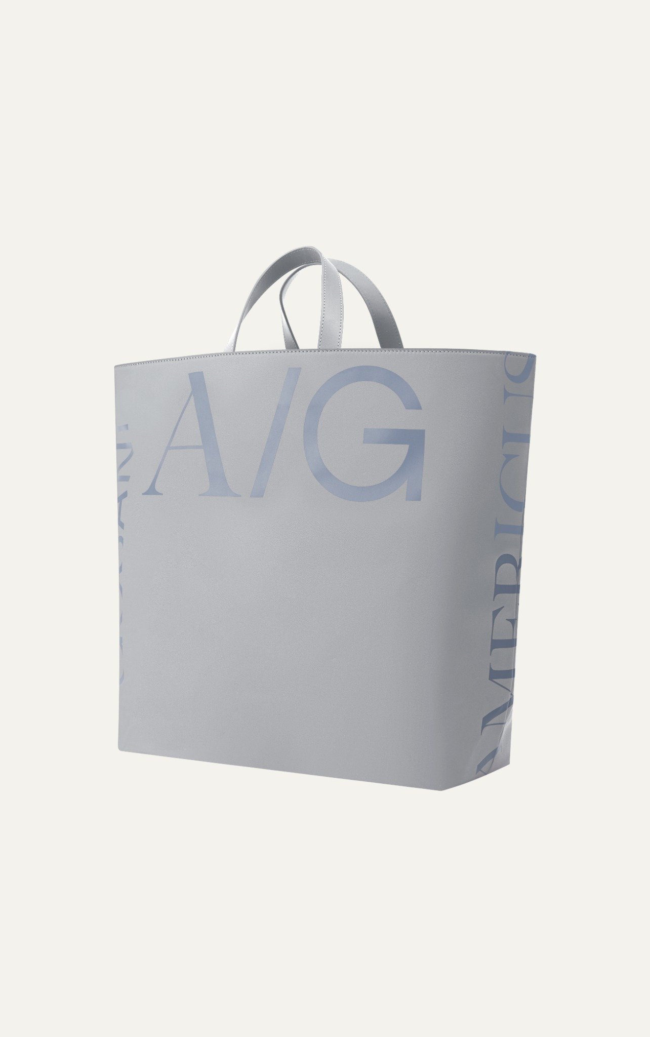 A/G SIGNATURE BAG IN LIGHT GRAY