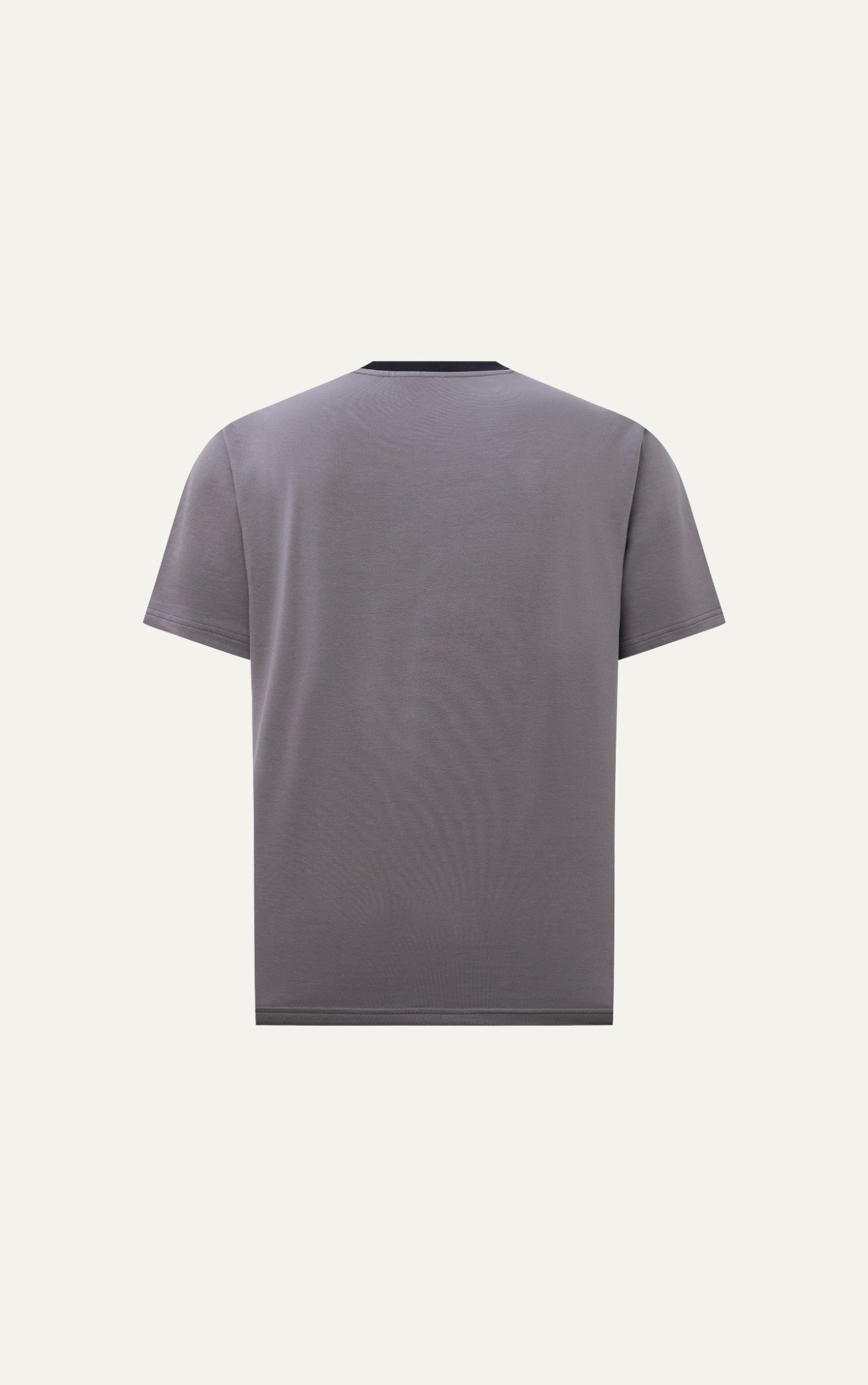 AG708 STUDIO LOOSE FIT ICONIC LOGO T-SHIRT - GREY