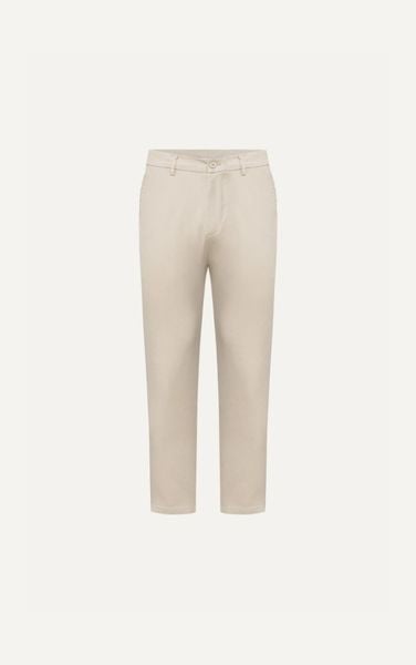  AG509 PREMIUM SLIMFIT ELASTIC WAIST KHAKI TROUSERS - BEIGE
