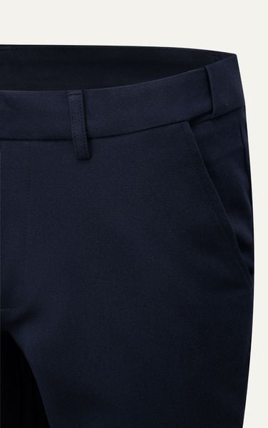  AG508 PREMIUM SLIMFIT ELASTIC WAIST TROUSERS - DARK BLUE 