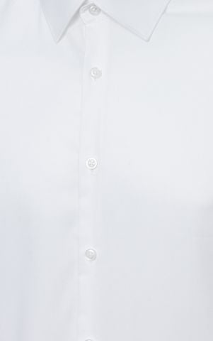 AG829 SIGNATURE SLIMFIT TWILL SHIRT - WHITE