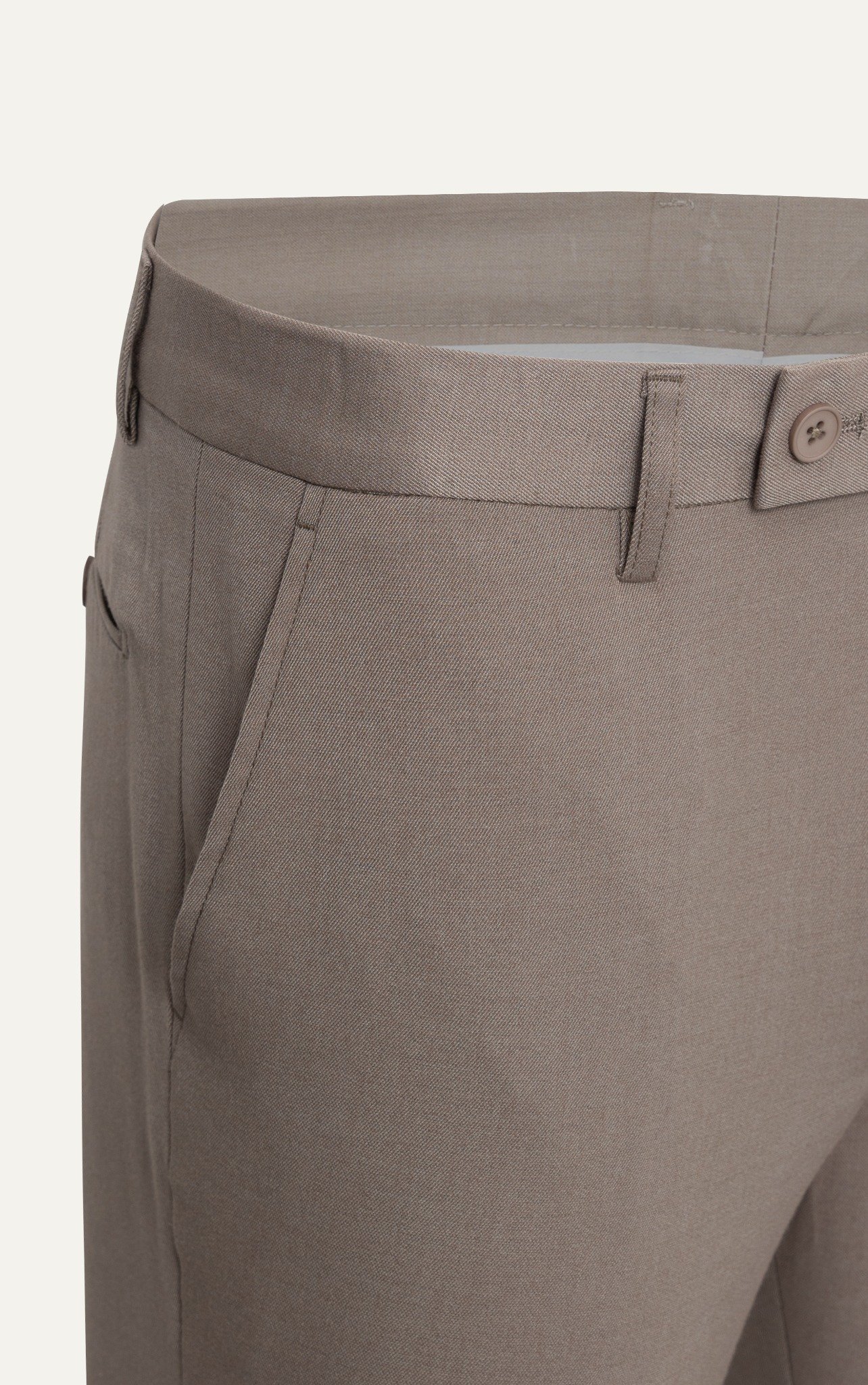 AGP3 PREMIUM SLIMFIT TROUSERS - LIGHT BROWN