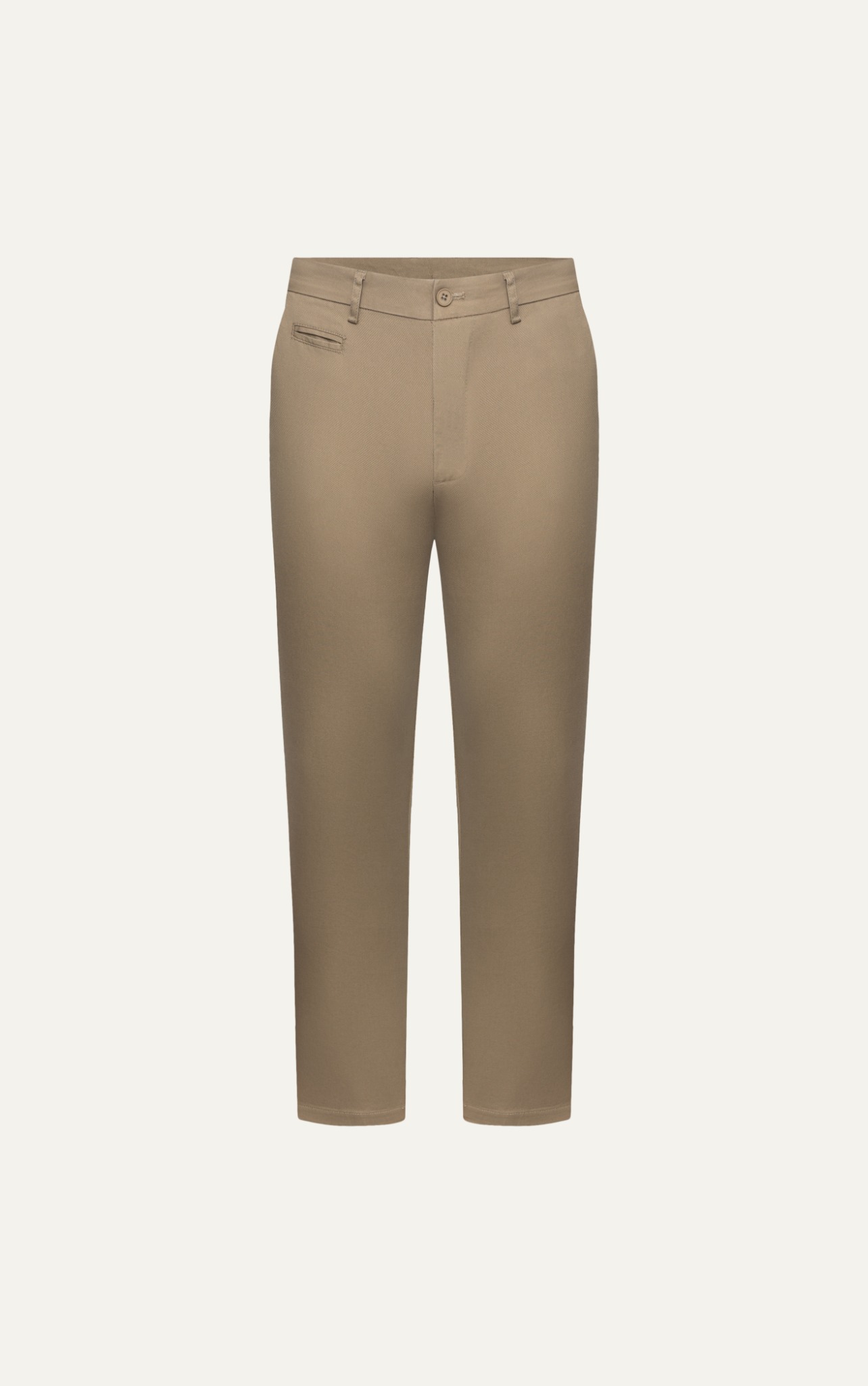 AGF1 FACTORY SLIMFIT NEW KHAKI TROUSERS - BROWN