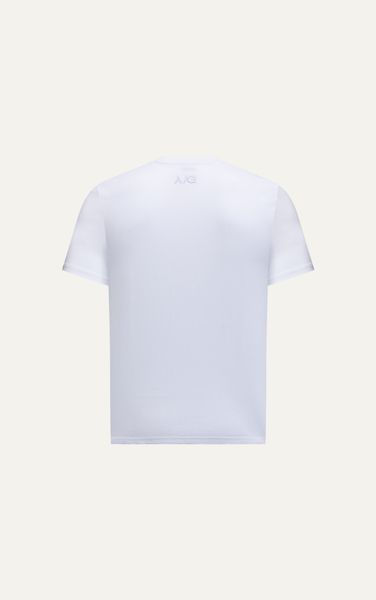  T724 FACTORY REGULAR FIT PRINTED T-SHIRT - WHITE 