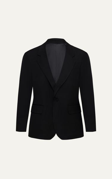  AGZ1 STUDIO LOOSE FIT VEST - BLACK