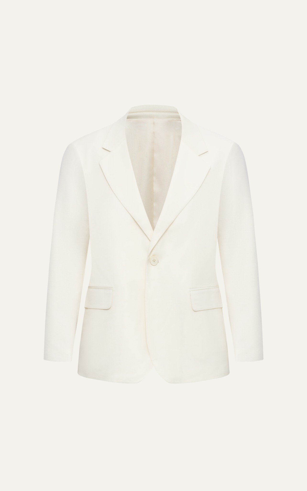 AGZ1 STUDIO LOOSE FIT VEST - OFF WHITE