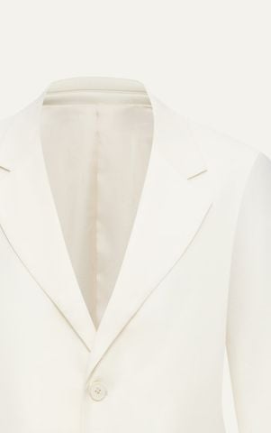 AGZ1 STUDIO LOOSE FIT VEST - OFF WHITE
