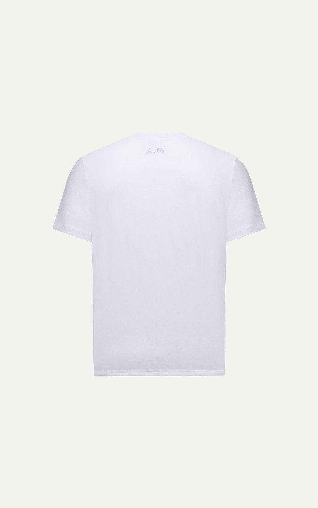 T726 FACTORY LOOSE FIT PRINTED "FLEXIBLE" T-SHIRT - WHITE