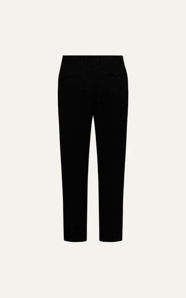  AG509 PREMIUM SLIMFIT ELASTIC WAIST KHAKI TROUSERS - BLACK