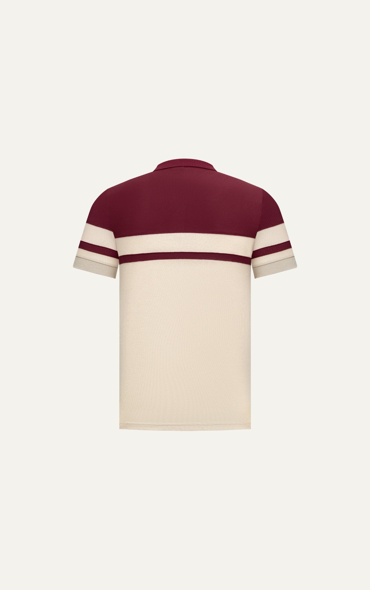 AG86 PREMIUM SLIMFIT MIXED COLOR POLO - DARK RED