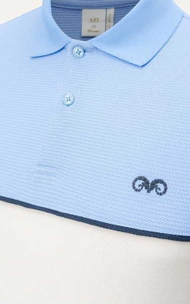  AG85 PREMIUM SLIMFIT MIXED COLOR POLO - SKY BLUE 