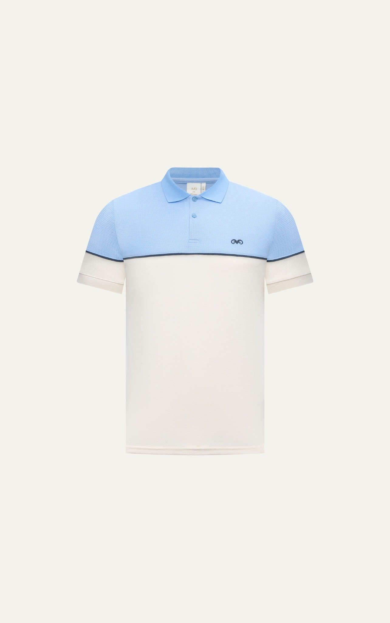 AG85 PREMIUM SLIMFIT MIXED COLOR POLO - SKY BLUE