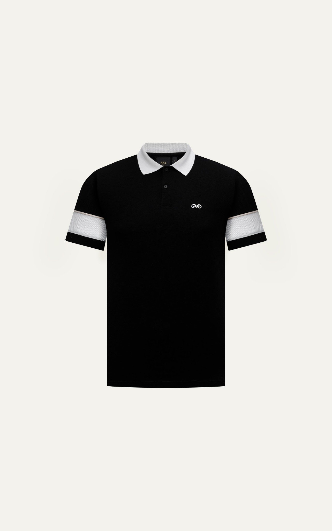 AG89 PREMIUM SLIMFIT POLO - BLACK