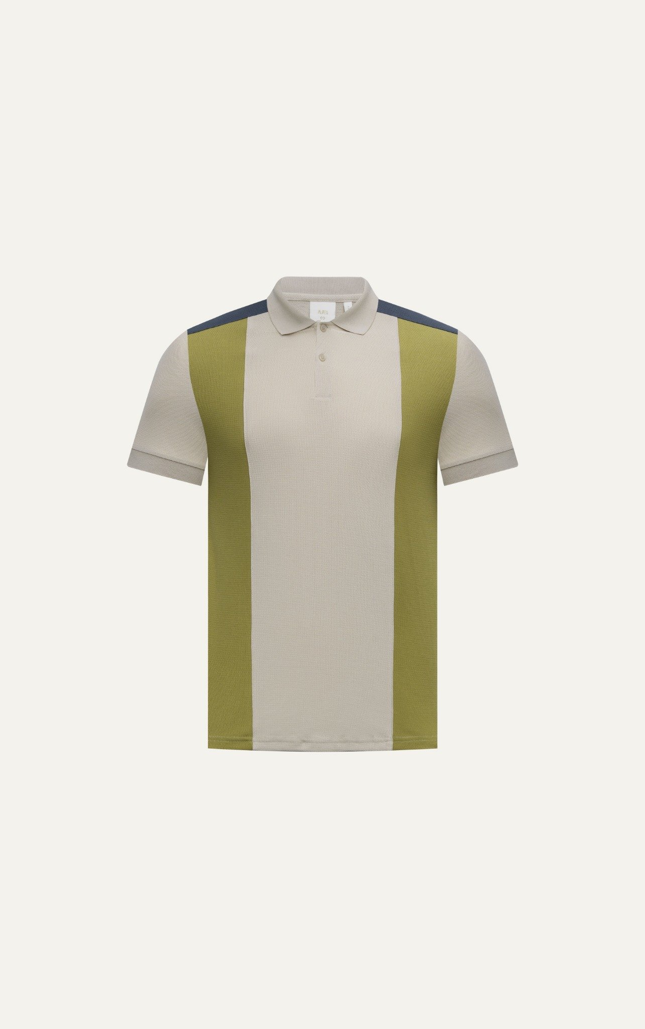 AG88 PREMIUM SLIMFIT STRIPED POLO - DARK YELLOW