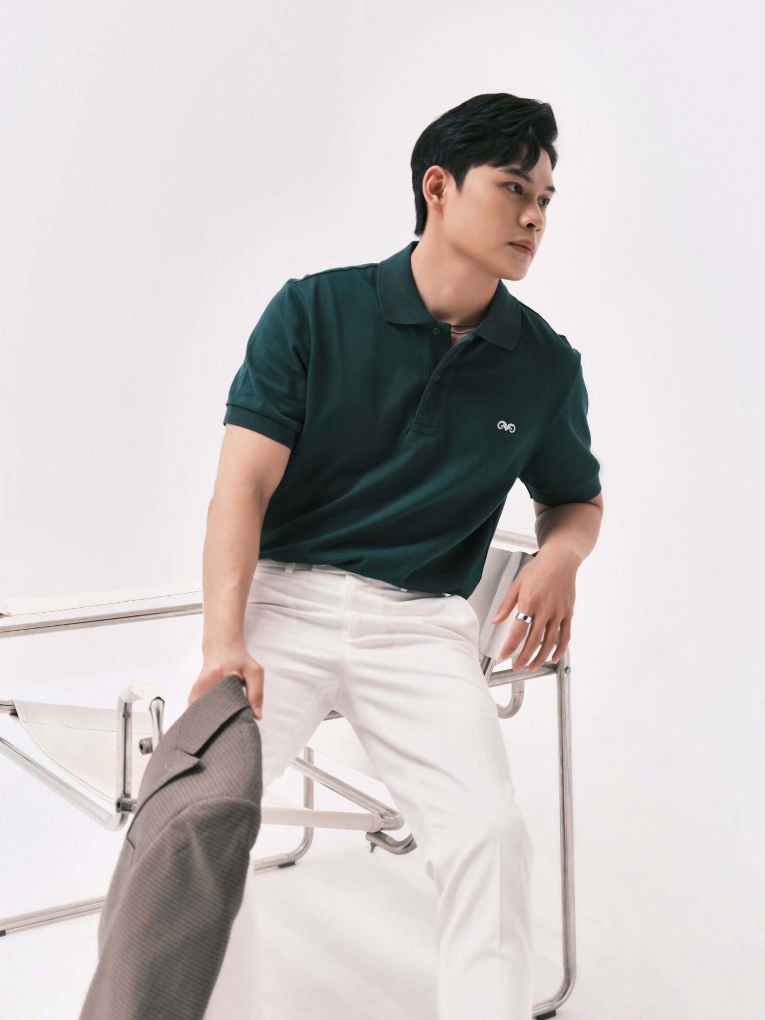 AG001 PREMIUM REGULAR FIT POLO - GREEN