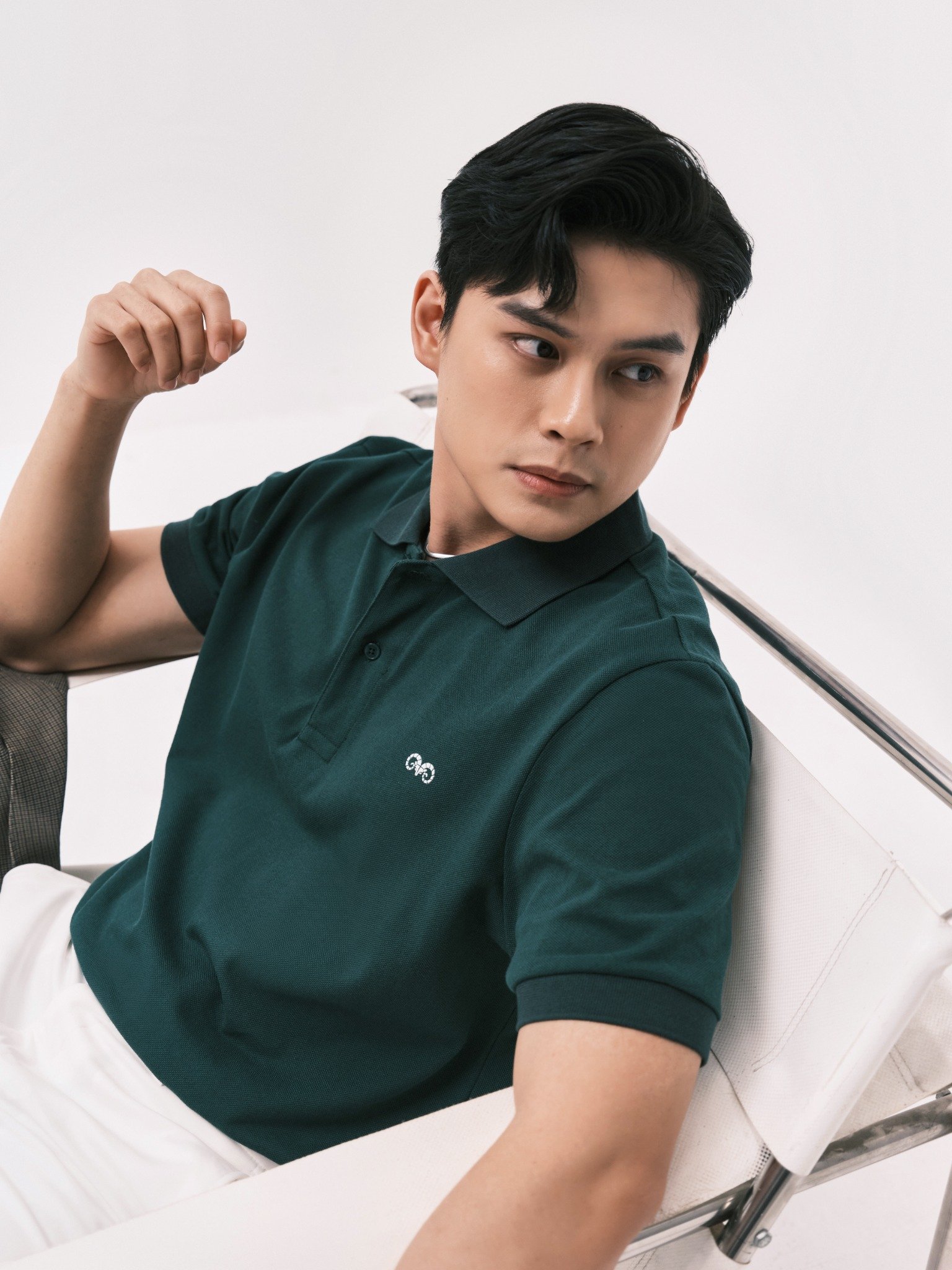 AG001 PREMIUM REGULAR FIT POLO - GREEN