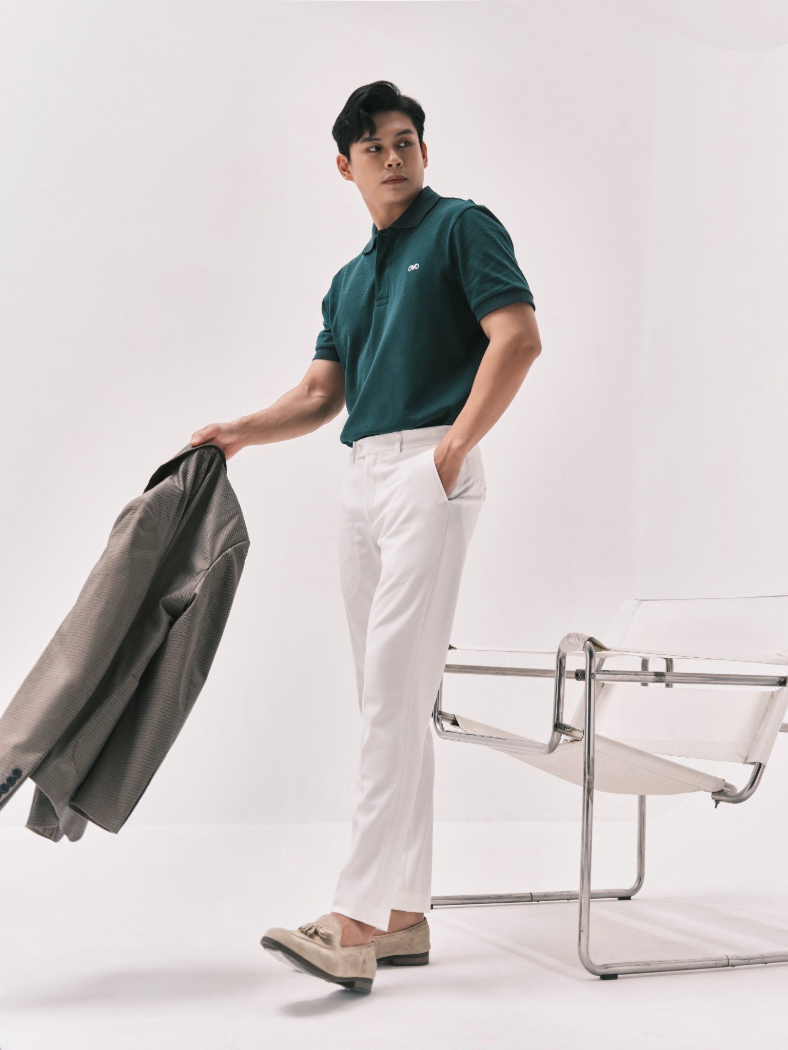 AG001 PREMIUM REGULAR FIT POLO - GREEN