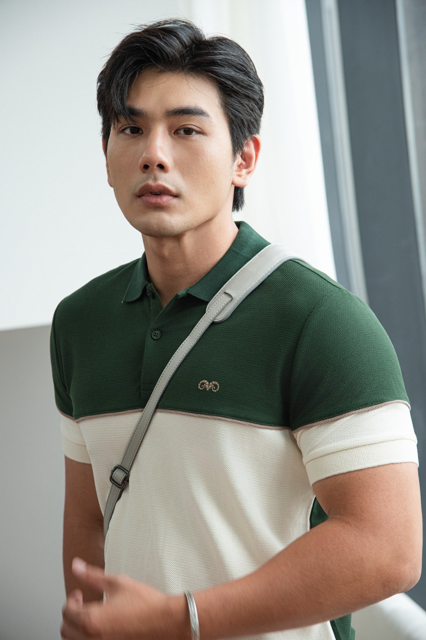 AG85 PREMIUM SLIMFIT MIXED COLOR POLO - GREEN