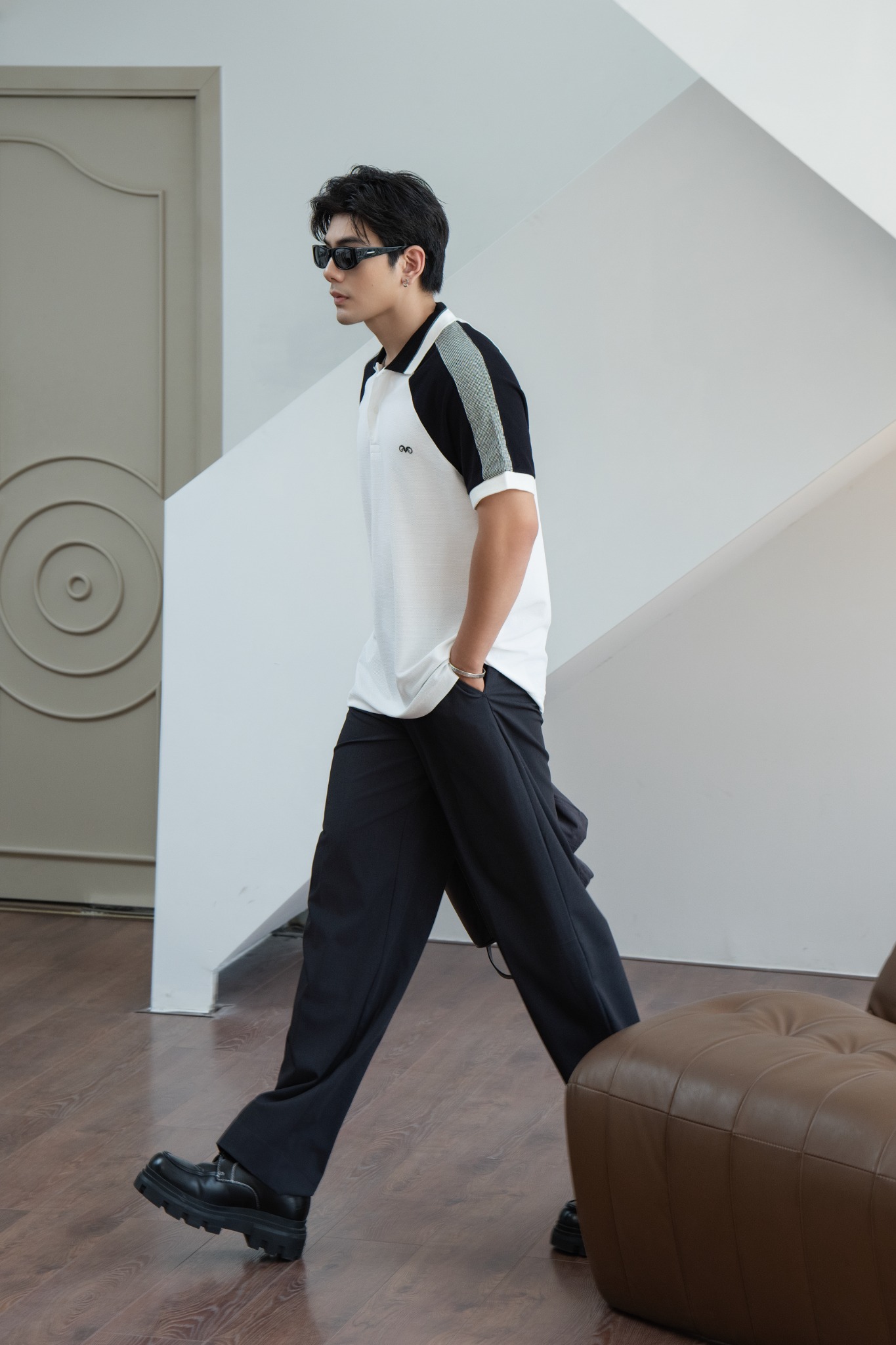 AG003 PREMIUM REGULAR FIT POLO - WHITE
