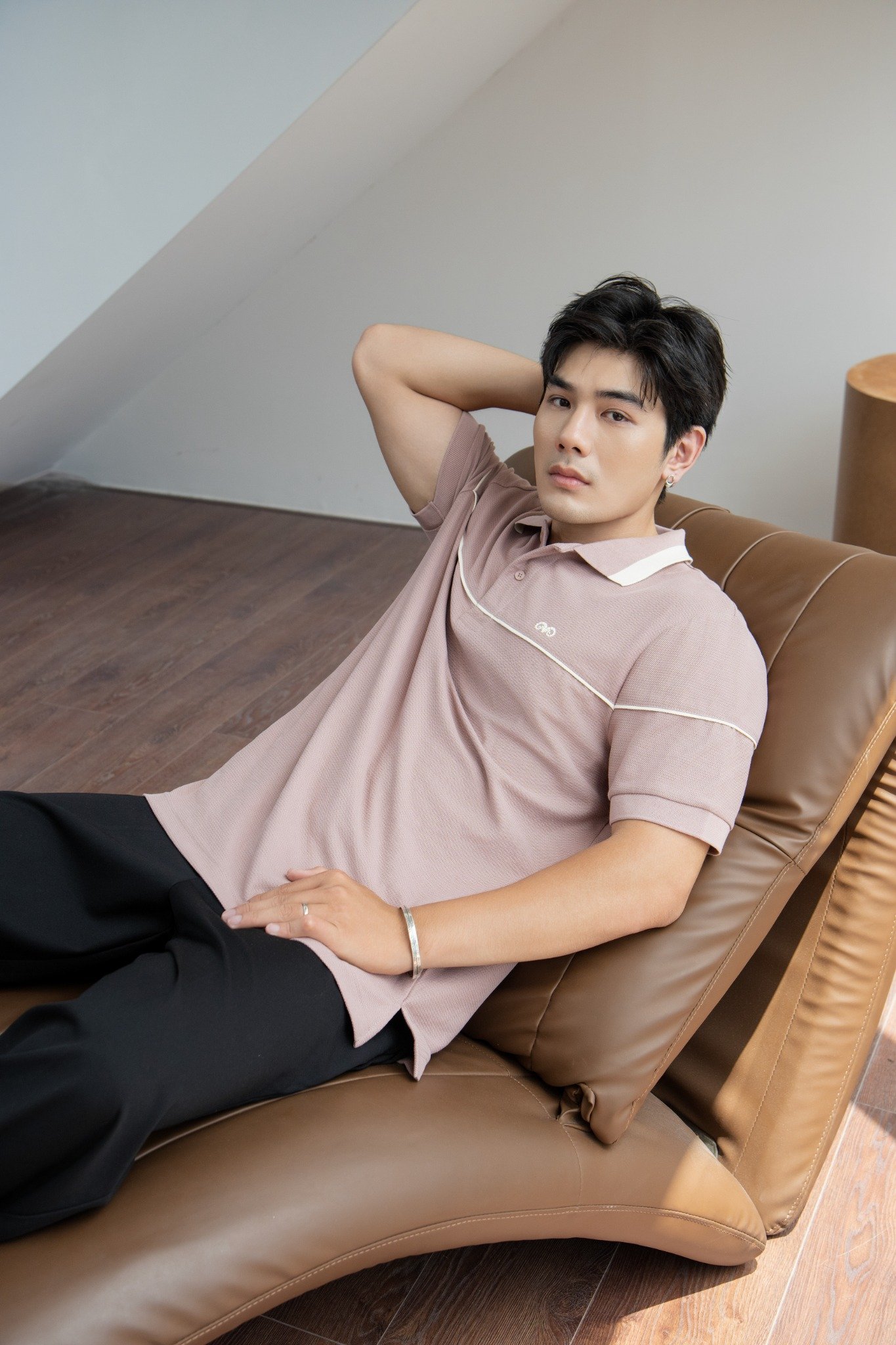 AG002 PREMIUM REGULAR FIT MIXED COLOR POLO - PINK
